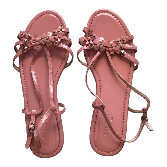 Kate Spade Women's Magnolia Strappy Sandals Pink Opaline Size 9.5 - Picture 2 of 6